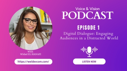 Welcome to "Voice & Vision" – The WelDevCom Podcast Series